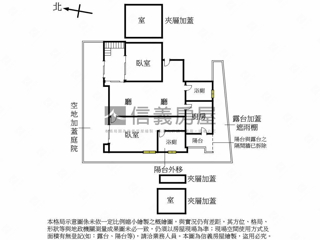 史恩莊園１樓庭院戶房屋室內格局與周邊環境