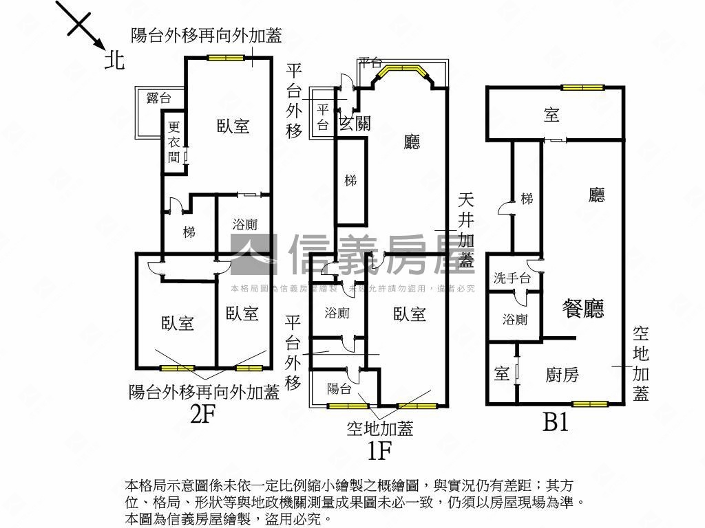 瓏山林下疊美屋房屋室內格局與周邊環境