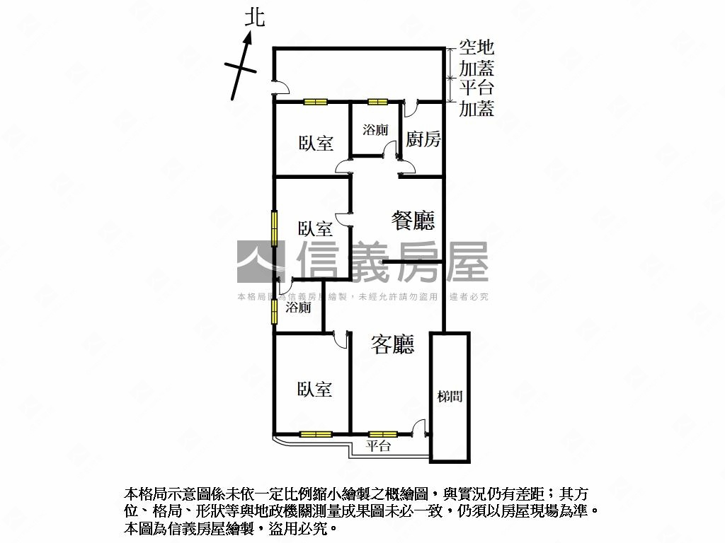 近捷運公園成福邊間一樓房屋室內格局與周邊環境
