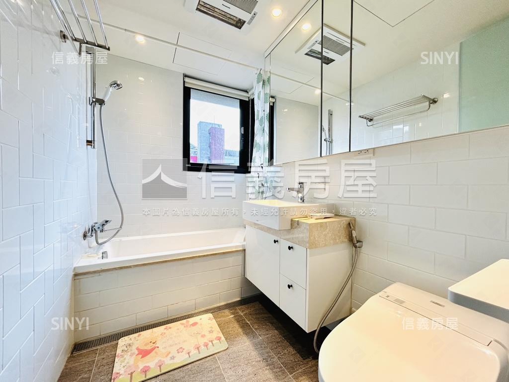 新潤峰耘３房帶坡平車位房屋室內格局與周邊環境