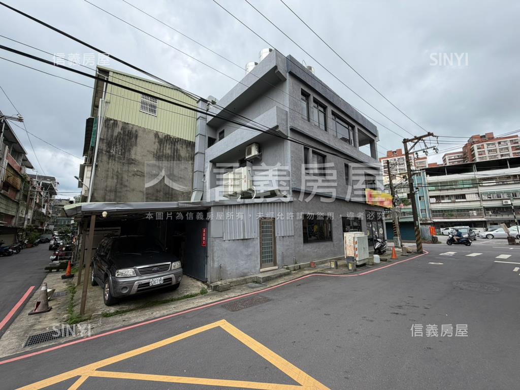 永福西街三角窗大地坪透店房屋室內格局與周邊環境