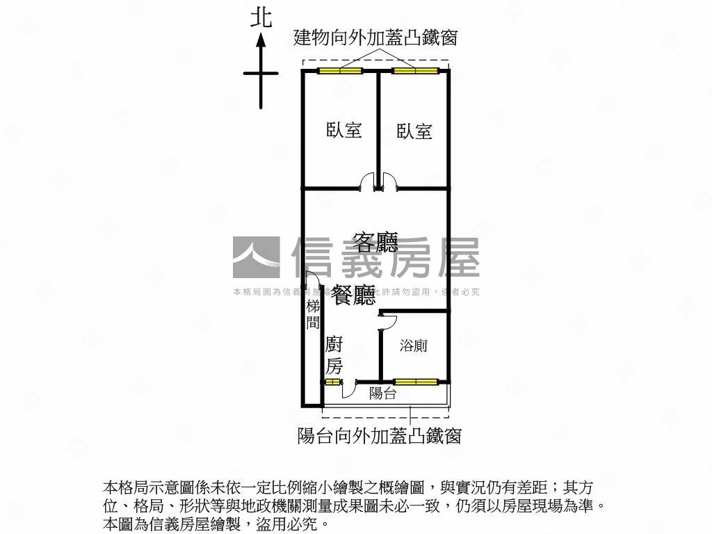 天母芝山美寓三樓房屋室內格局與周邊環境