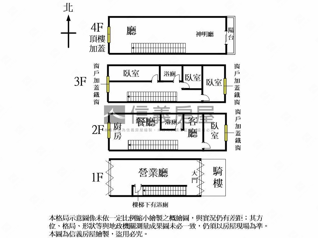 太平臨約十米活路透天房屋室內格局與周邊環境