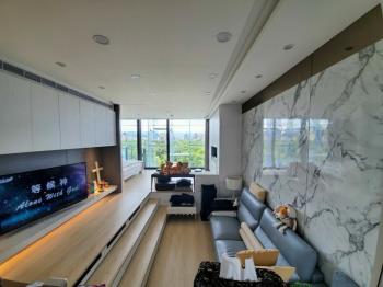 大安公園美景水樹之間