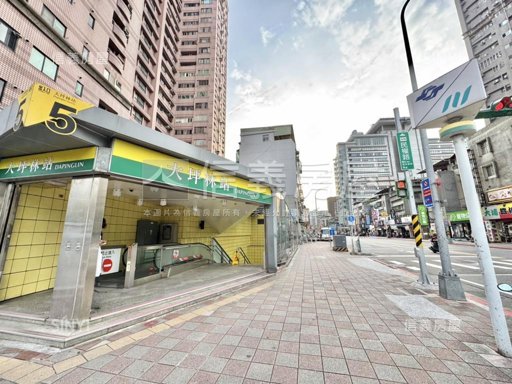大坪林雙捷運☀優選金店面房屋室內格局與周邊環境