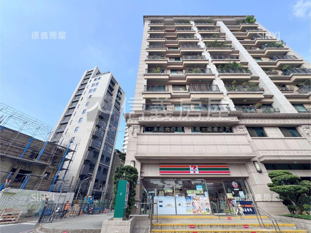 頂溪仁愛公園角窗連鎖店面房屋室內格局與周邊環境