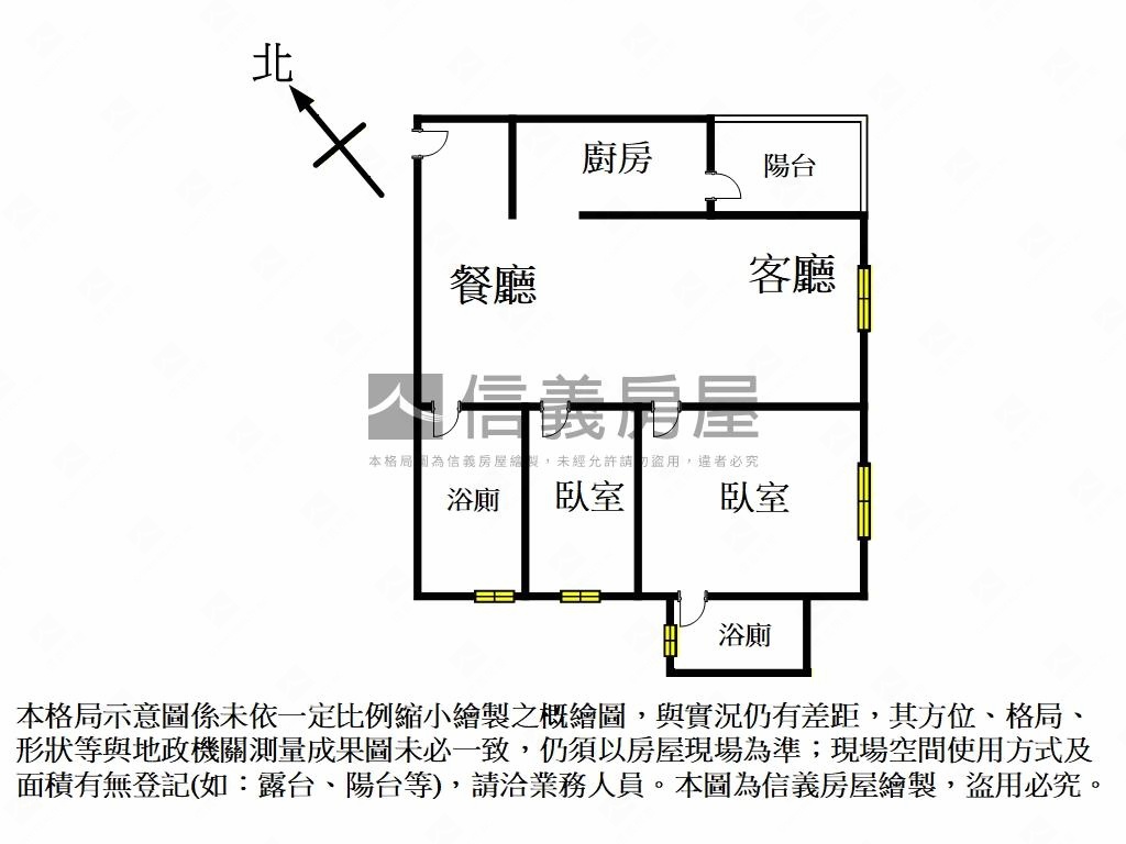 捷運站旁神奇的兩房平車房屋室內格局與周邊環境
