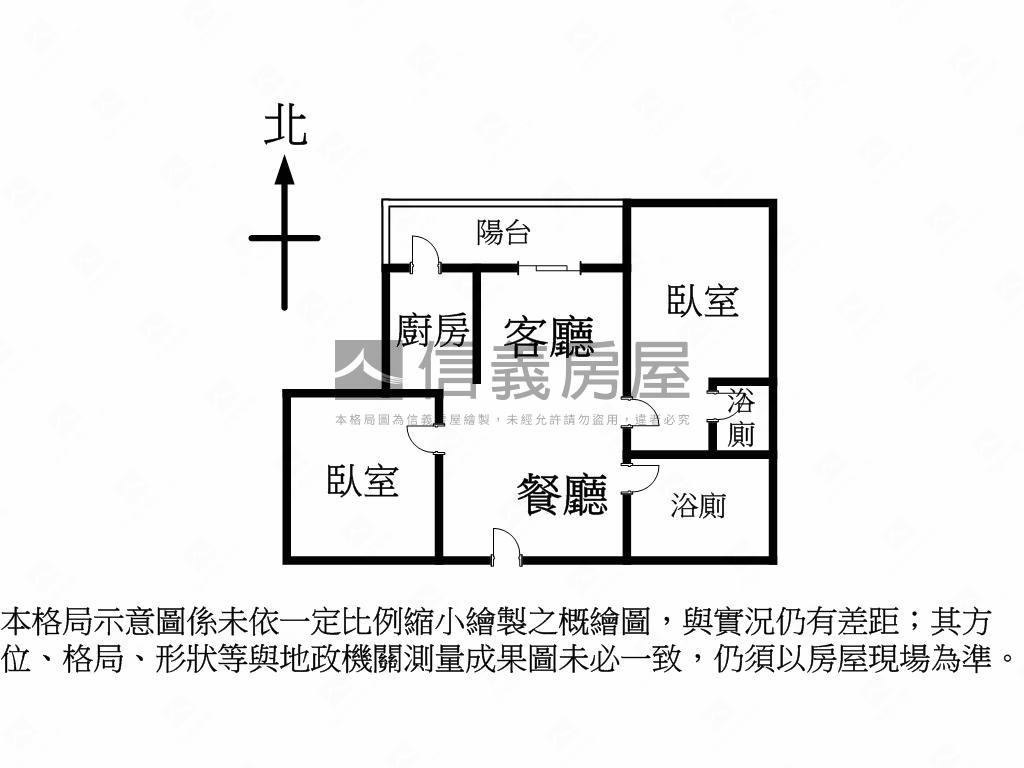 近樹義花漾兩房兩衛平車房屋室內格局與周邊環境