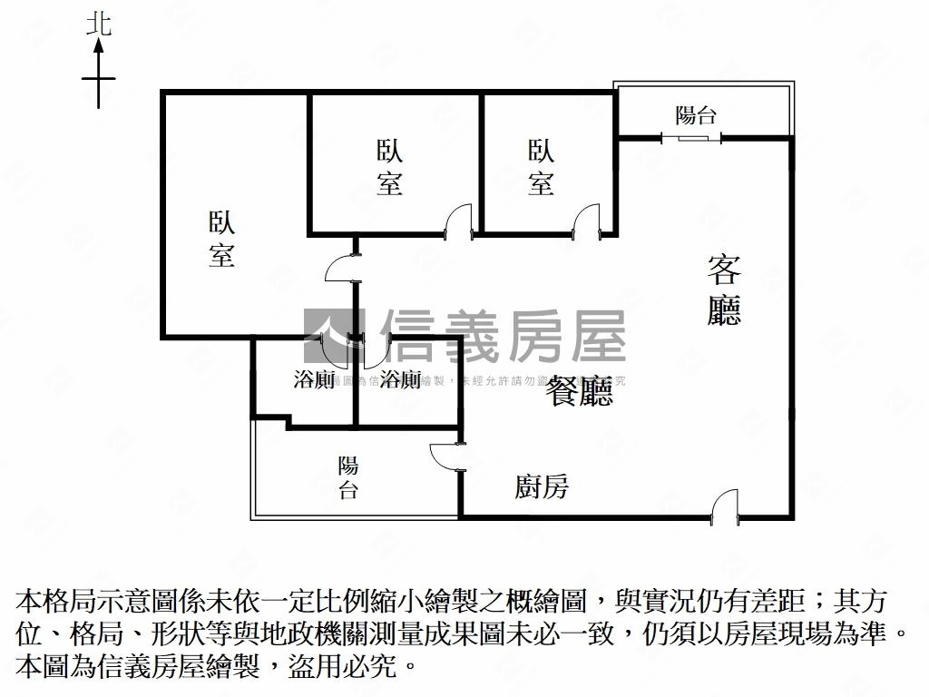 富立和築九樓三房平車房屋室內格局與周邊環境