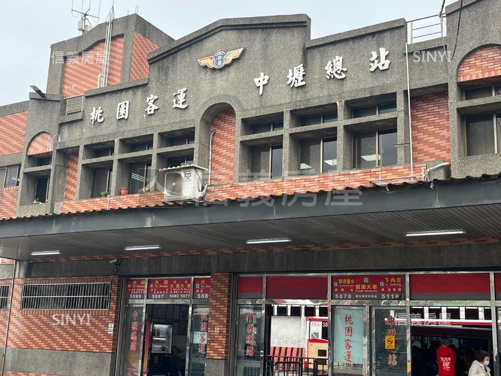 中壢車站前電梯透店房屋室內格局與周邊環境