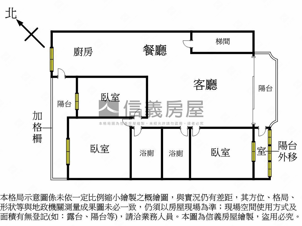內湖捷運－溫馨三房房屋室內格局與周邊環境