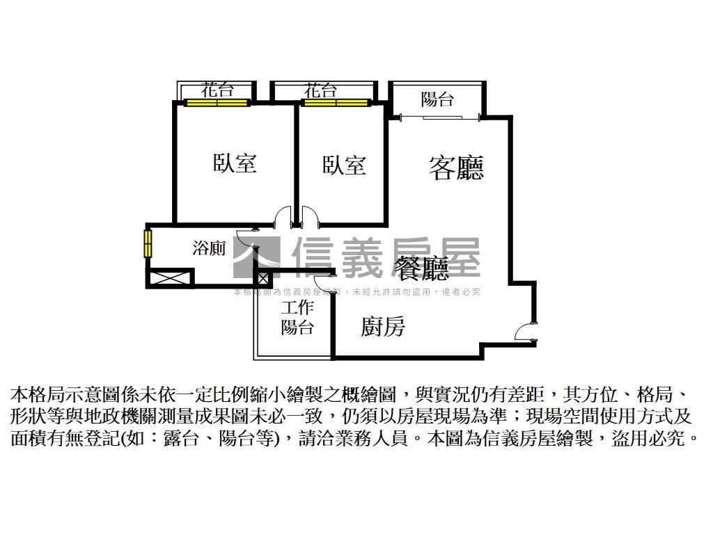 雲山硯兩房平車讚房屋室內格局與周邊環境