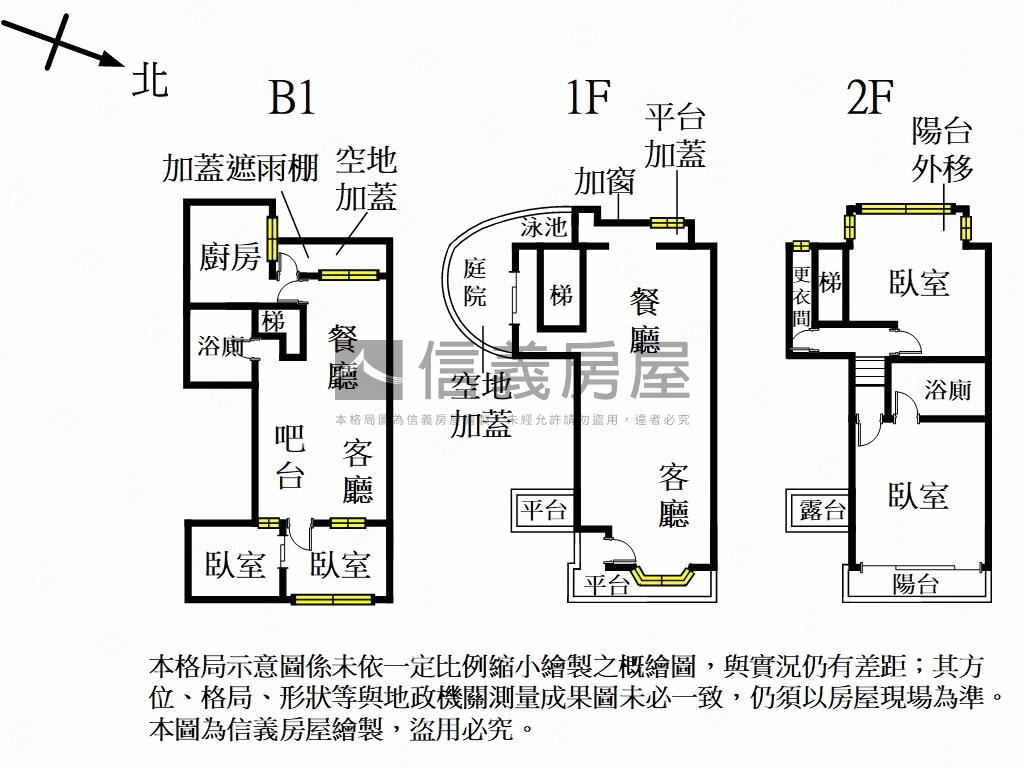 精裝歐風下疊瓏山林房屋室內格局與周邊環境