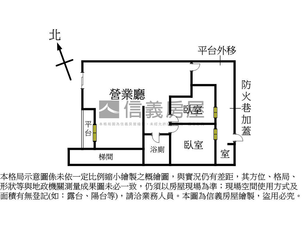 中正路低總價店面房屋室內格局與周邊環境