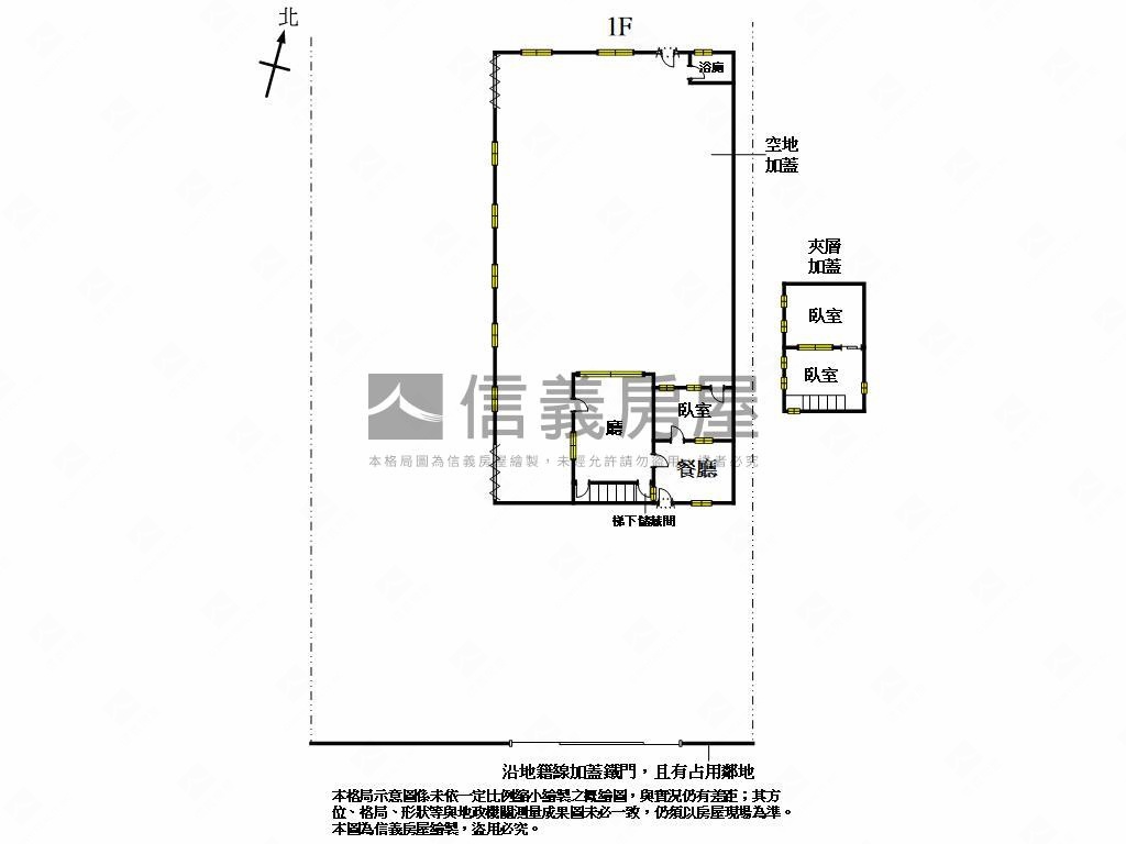 近家樂福農舍房屋室內格局與周邊環境