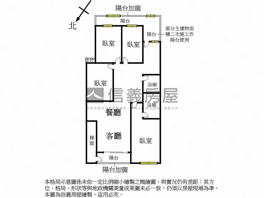 天母德行忠誠三樓雅寓房屋室內格局與周邊環境