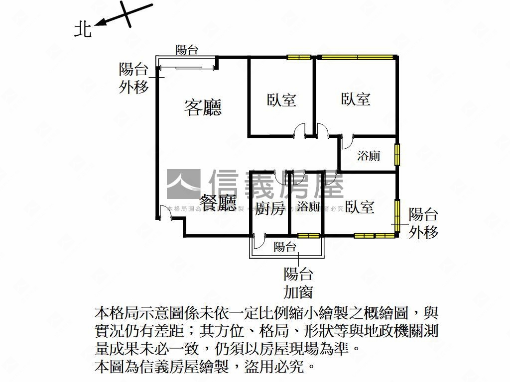 原川淨高樓視野三房車位房屋室內格局與周邊環境