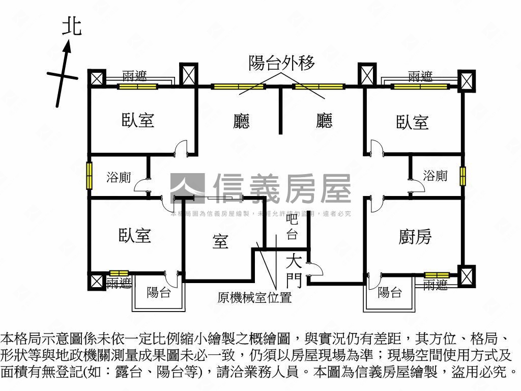 頂溪菁品三房一室雙衛房屋室內格局與周邊環境