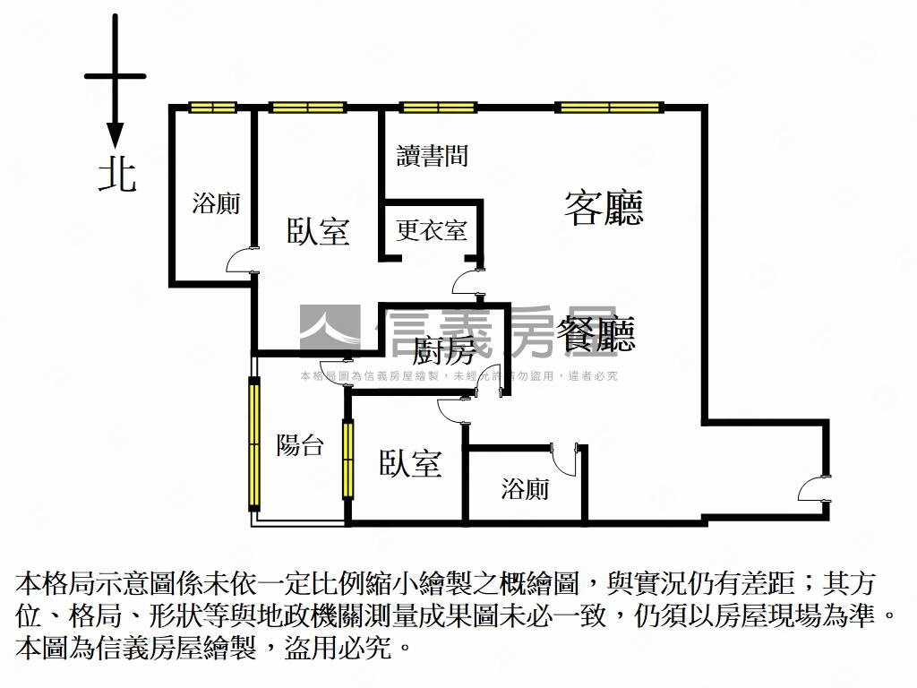 勝旺有境高樓美景２房屋室內格局與周邊環境