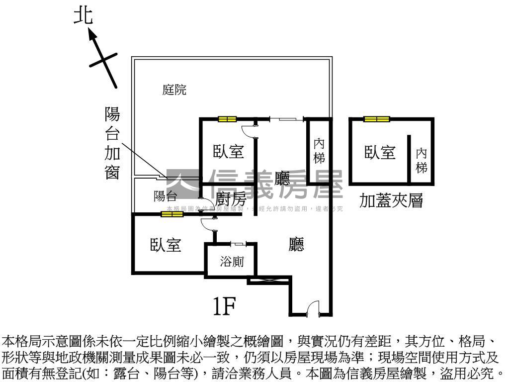 合康雲極挑高精緻美屋房屋室內格局與周邊環境