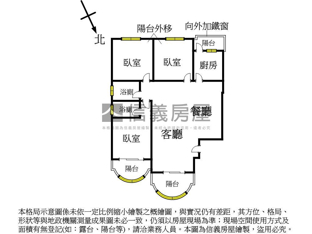 天母七段景觀華廈房屋室內格局與周邊環境