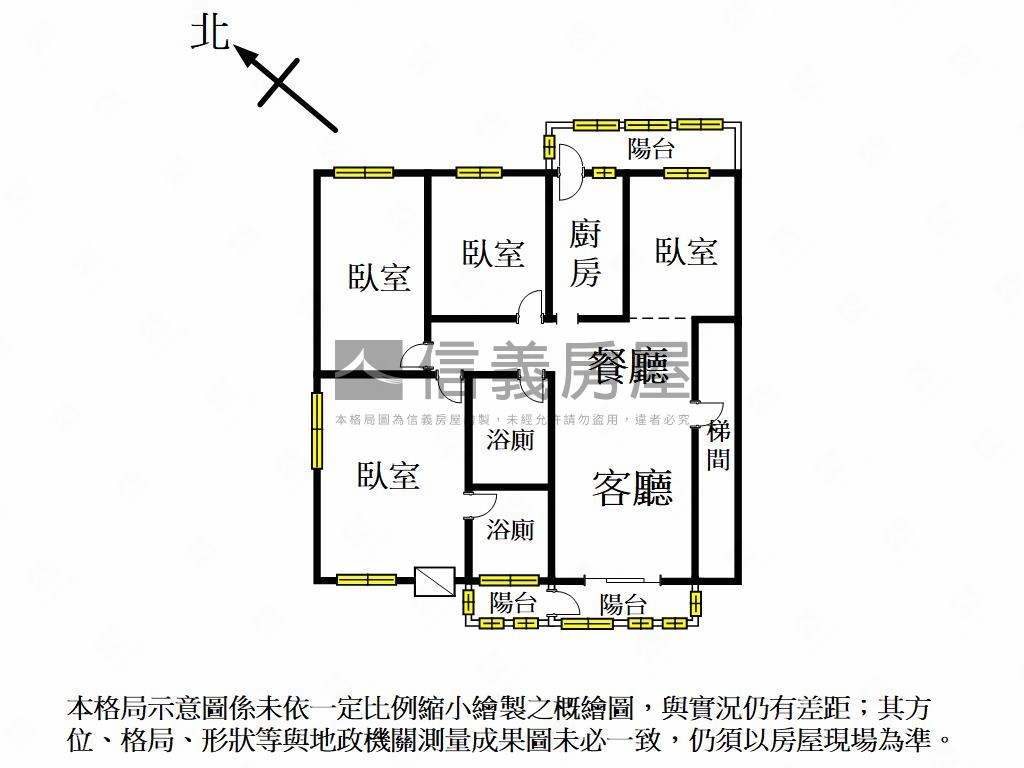 近捷運站美裝潢四房平車房屋室內格局與周邊環境