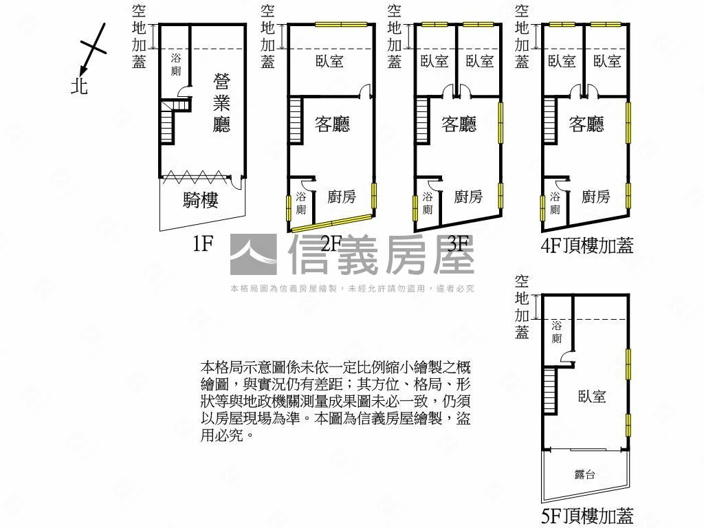 站前黃金透天店面房屋室內格局與周邊環境