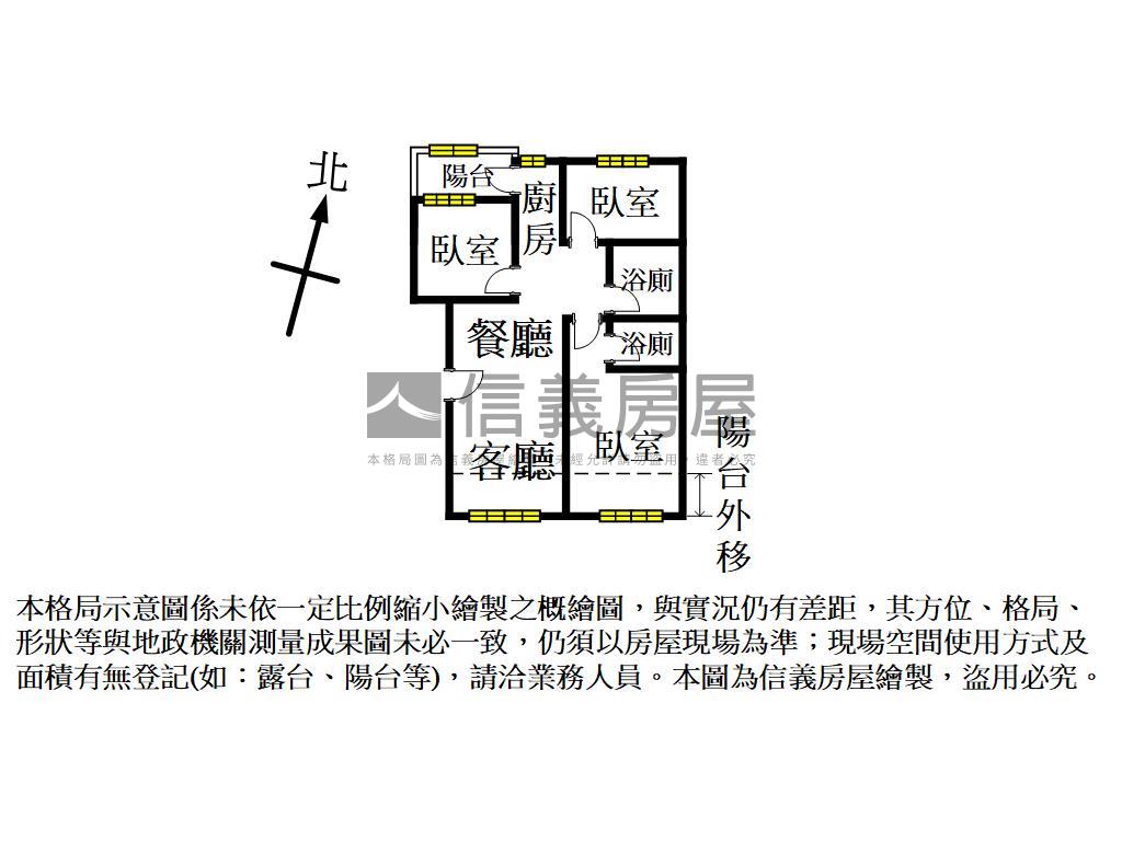 店長推薦國宅三房車位房屋室內格局與周邊環境