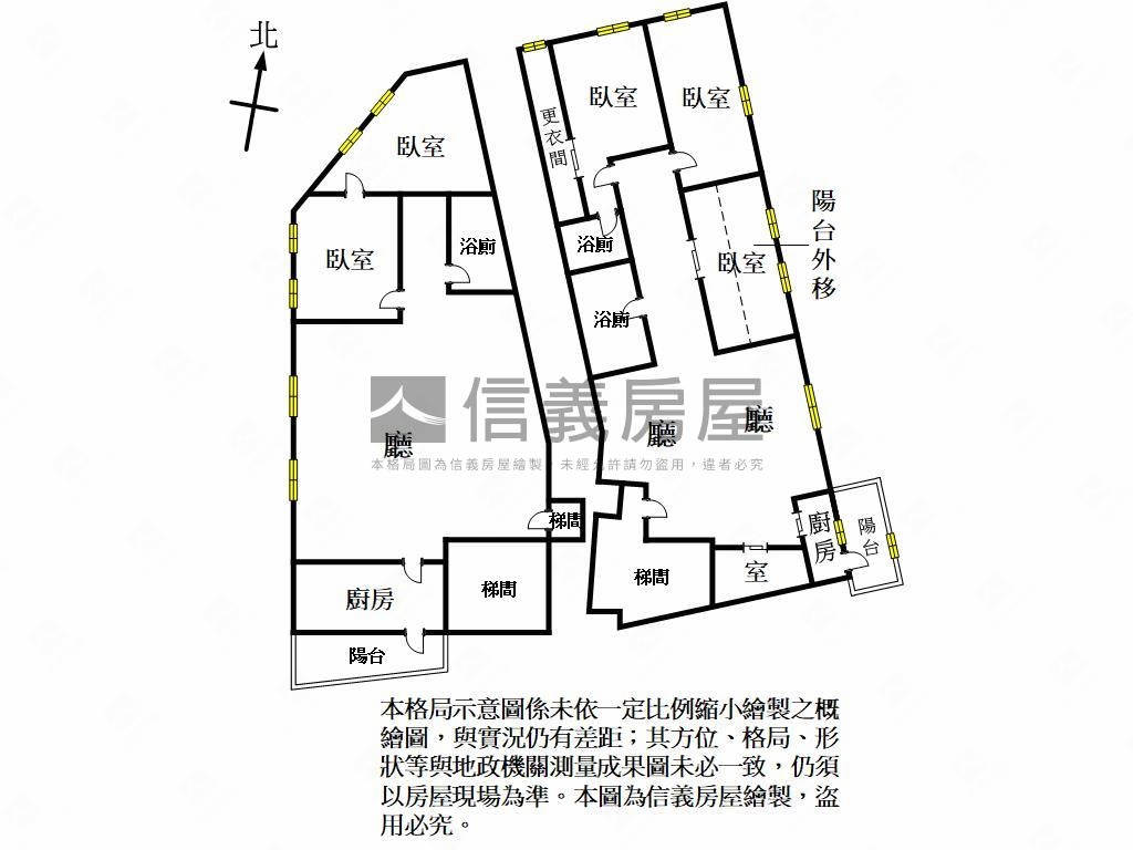 龍安街大空間房屋室內格局與周邊環境