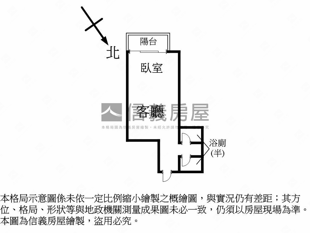 北區成功森原宿房屋室內格局與周邊環境