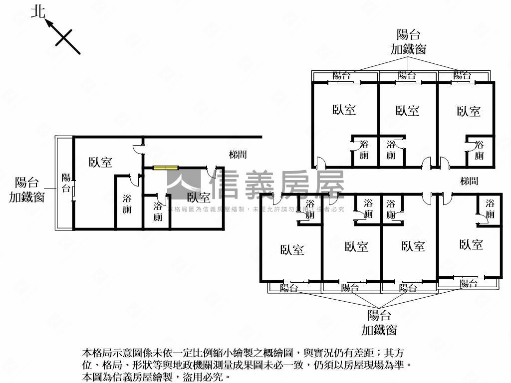 中區收租套房四樓房屋室內格局與周邊環境
