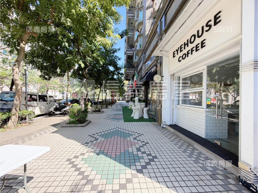 近內科稀有臻品邊間店面房屋室內格局與周邊環境