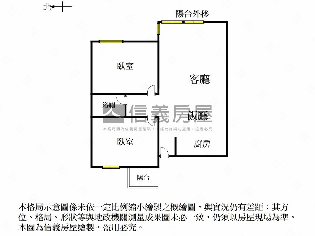 海景知音｜溫馨美景兩房宅房屋室內格局與周邊環境