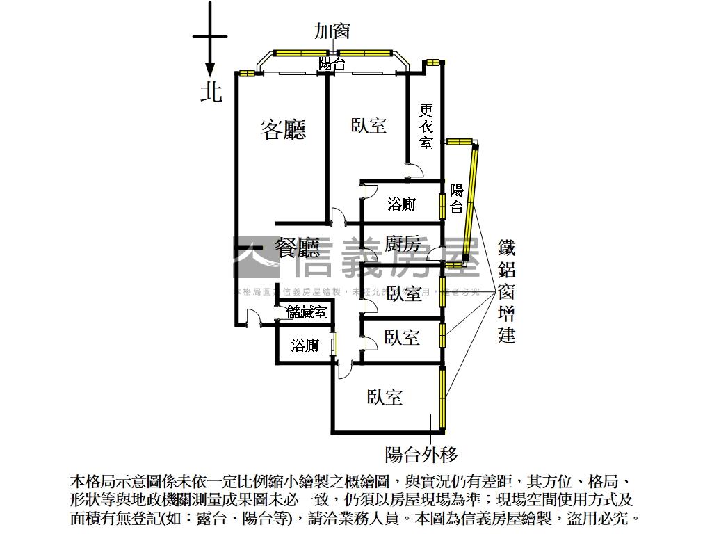 雙敦學區高檔裝潢景觀四房房屋室內格局與周邊環境