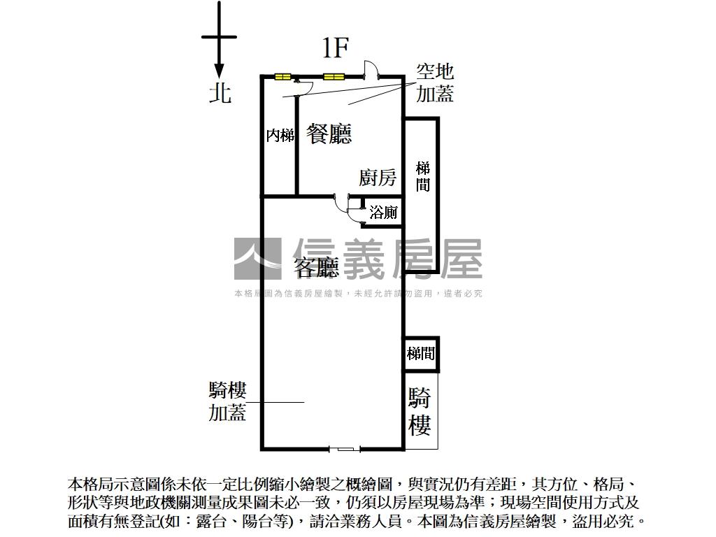 近府中捷運．一樓住店皆宜房屋室內格局與周邊環境