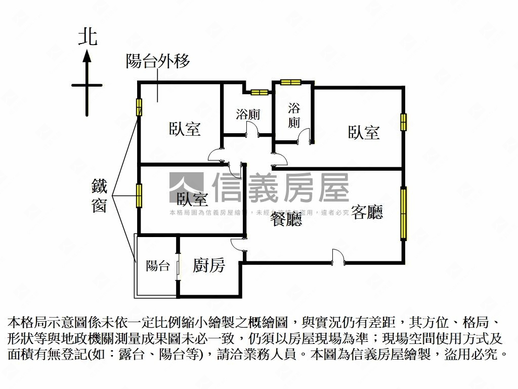 景安雙併電梯稀有三房房屋室內格局與周邊環境