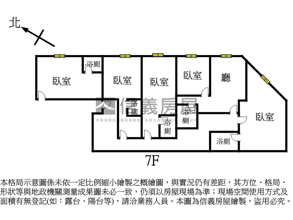 前金區‧五套房收租寶房屋室內格局與周邊環境
