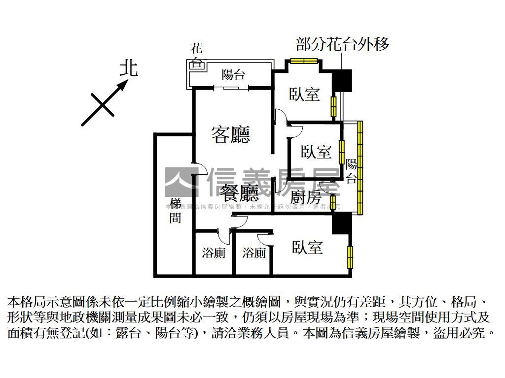 藝文敦煌景觀發財美居房屋室內格局與周邊環境