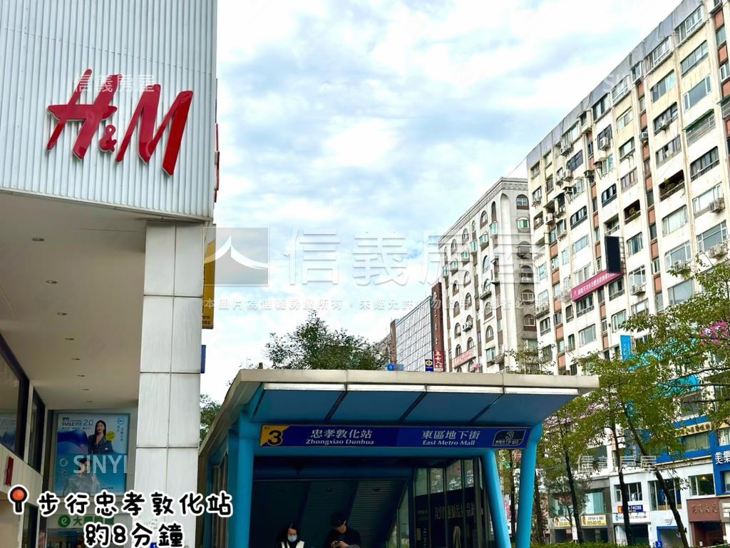 東區忠孝仁愛大面寬雙店面房屋室內格局與周邊環境