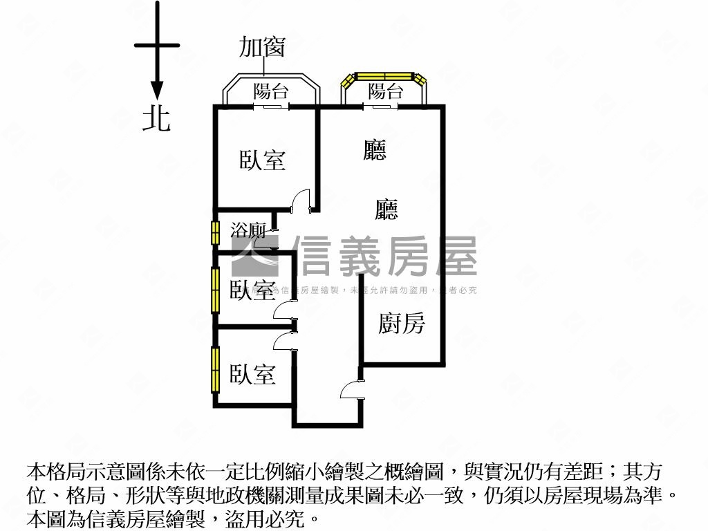 亮麗中山香榭三房車位房屋室內格局與周邊環境