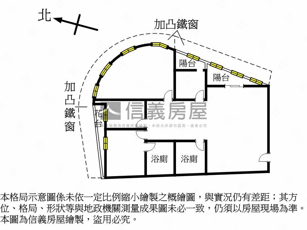 邊間大空間重慶台北＋車位房屋室內格局與周邊環境