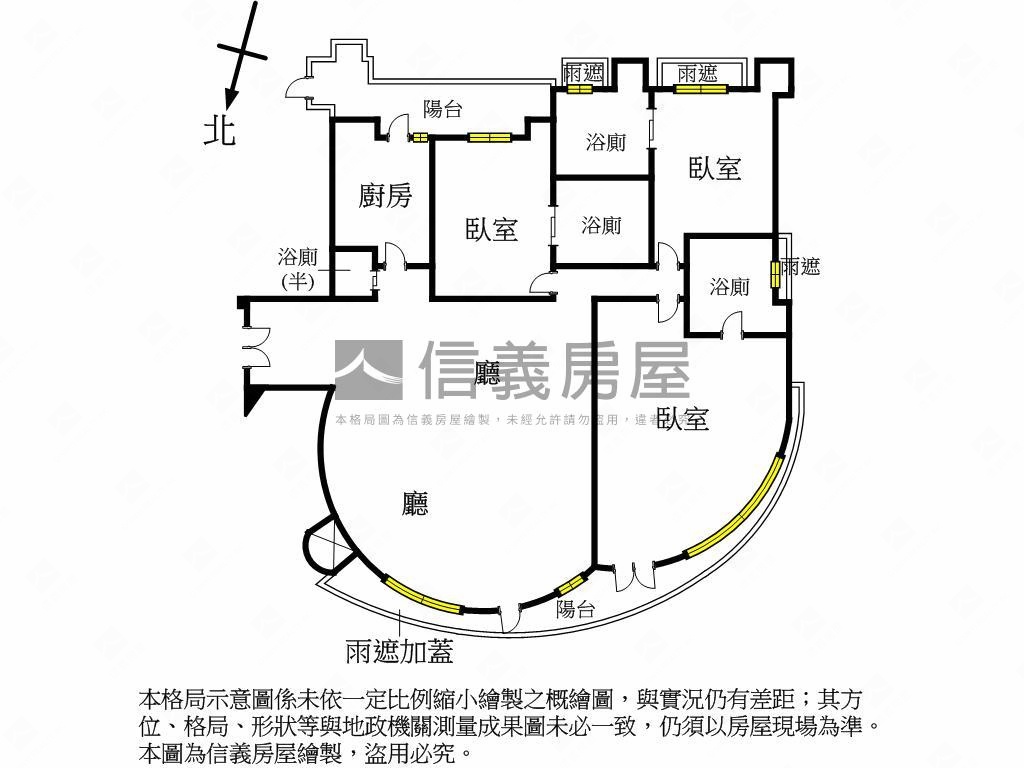 河景第一排大空間溫泉美邸房屋室內格局與周邊環境