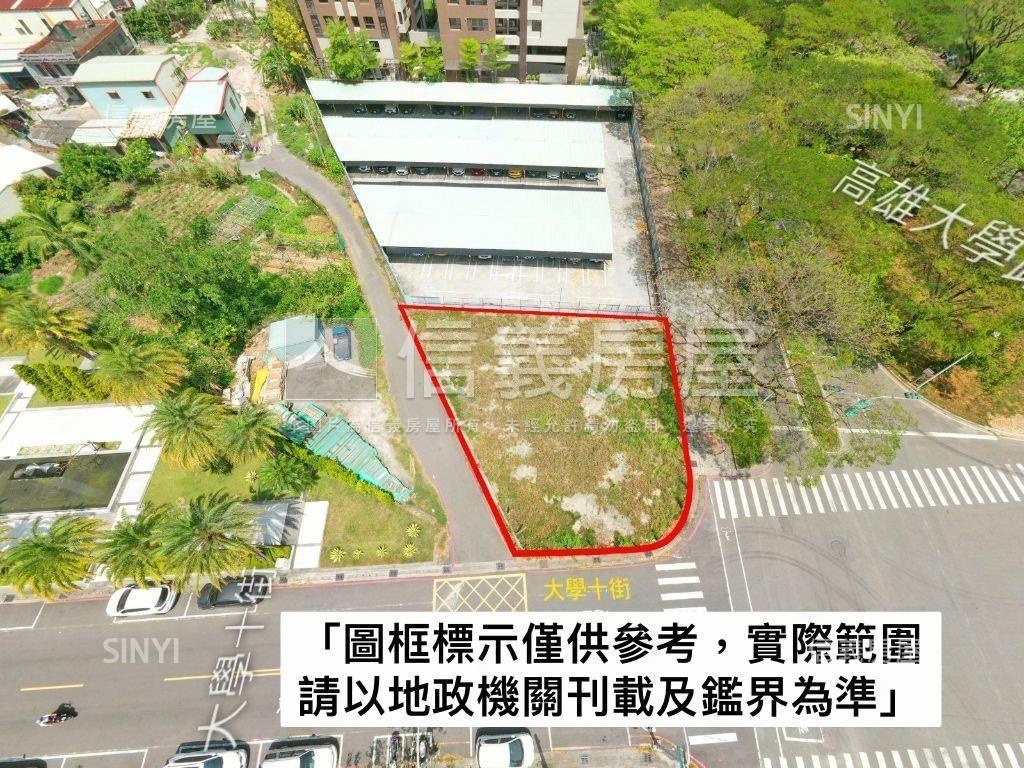 楠梓三面臨路面寬三角窗地房屋室內格局與周邊環境