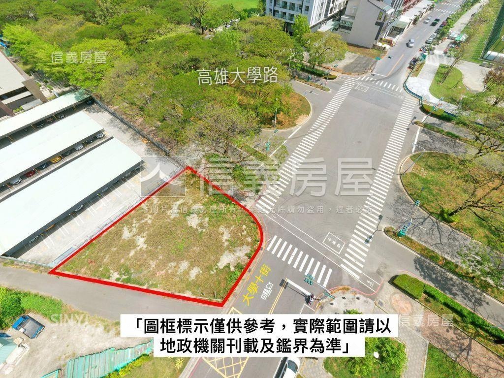 楠梓三面臨路面寬三角窗地房屋室內格局與周邊環境