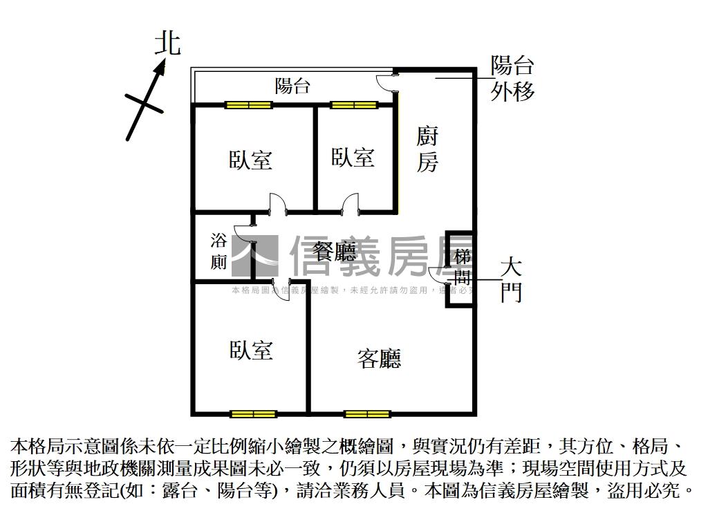 木新路低總價首購公寓房屋室內格局與周邊環境