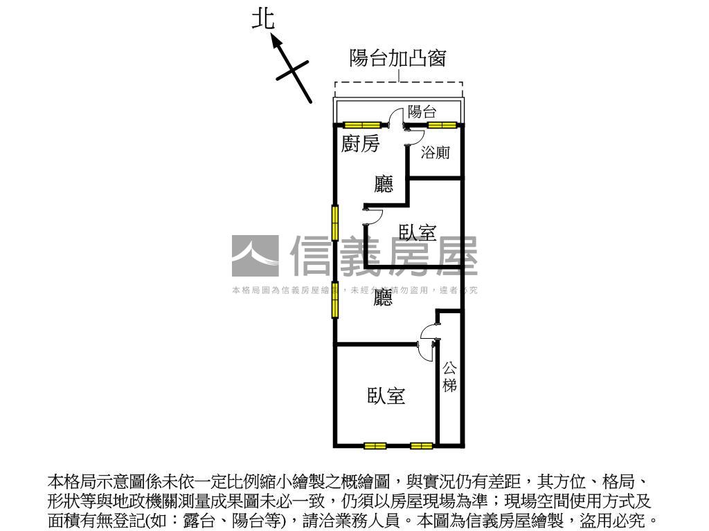 集美國小風光悠美２房房屋室內格局與周邊環境