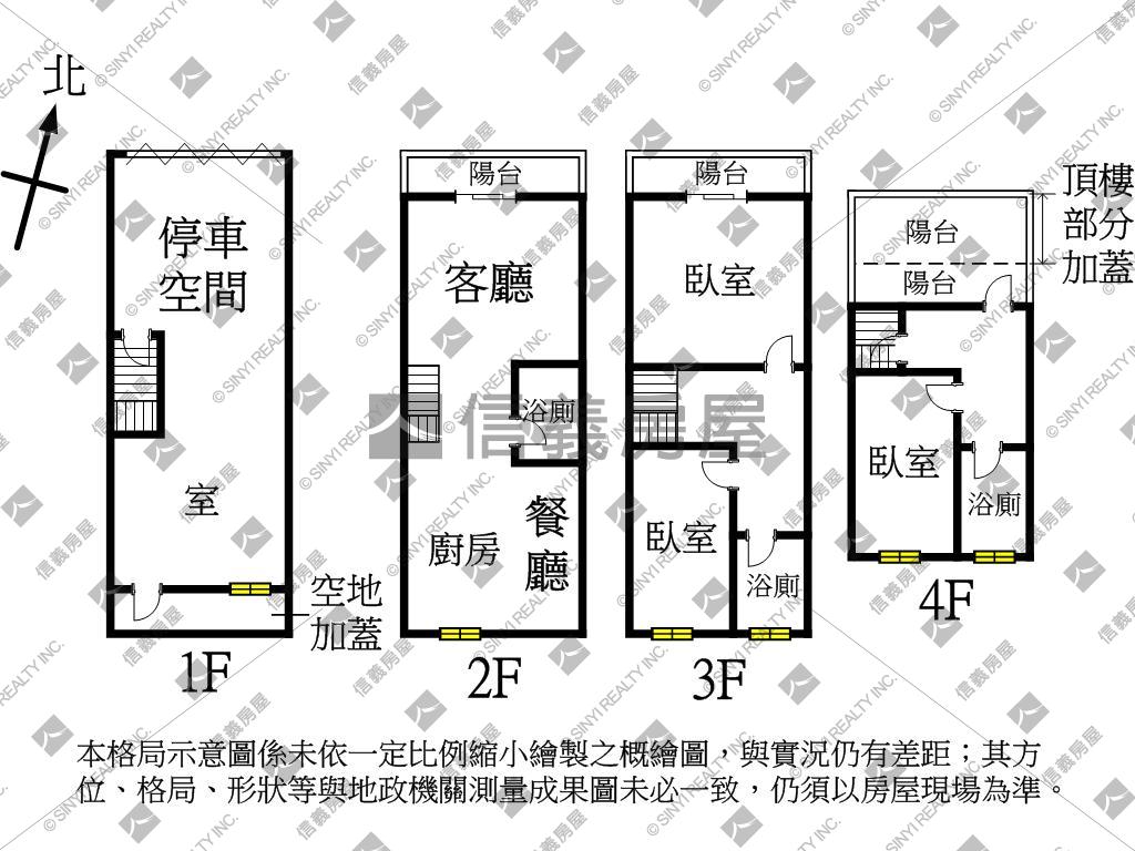 烏日社區型別墅可停雙車房屋室內格局與周邊環境