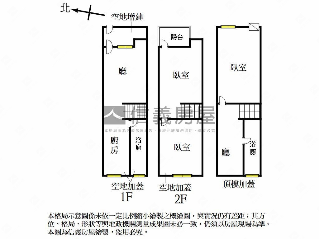 近捷運清靜活巷透天房屋室內格局與周邊環境