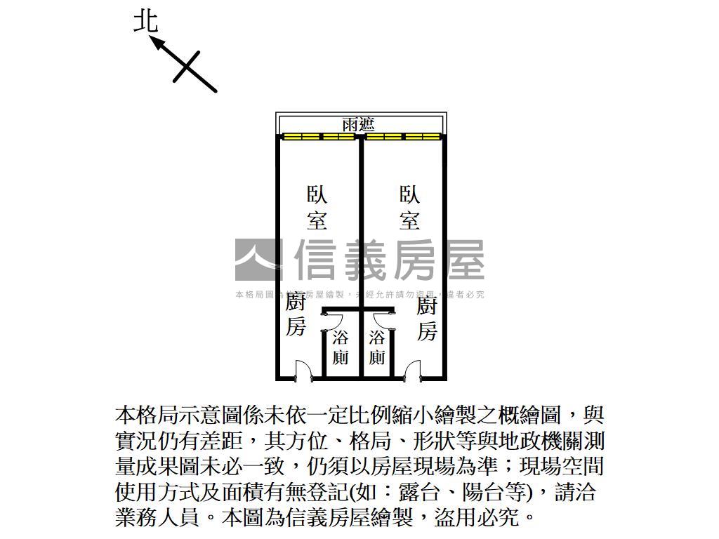 博愛行館｜稀有雙套房美宅房屋室內格局與周邊環境