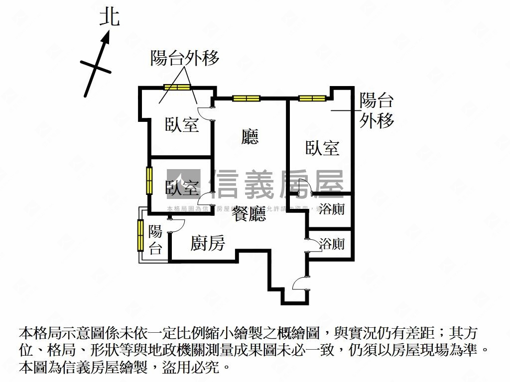 巨蛋●窗明几淨美三房房屋室內格局與周邊環境